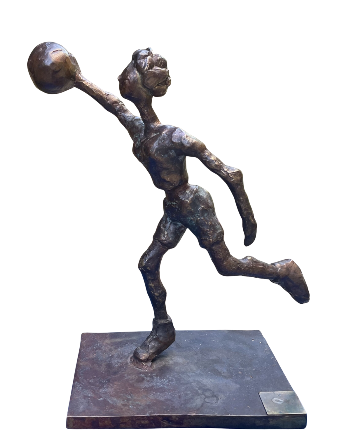 For the love of the game- basketball player Lamia Fakhoury Sculpture for sale