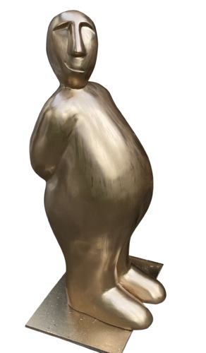 HappyGerrit© XL Gold by Herold Van den Berg, Sculpture for Sale on Select