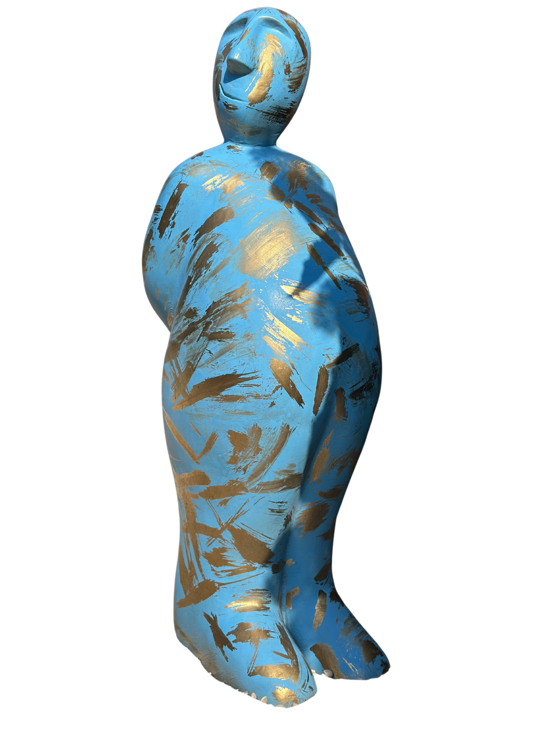 ilContento® Accidental Beauty  Golden stripes Herold Van den Berg Sculpture for sale