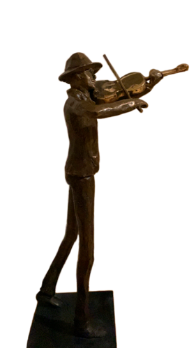 Le Violoniste by Manoyan Nathalie Olivier, Sculpture for Sale on Select