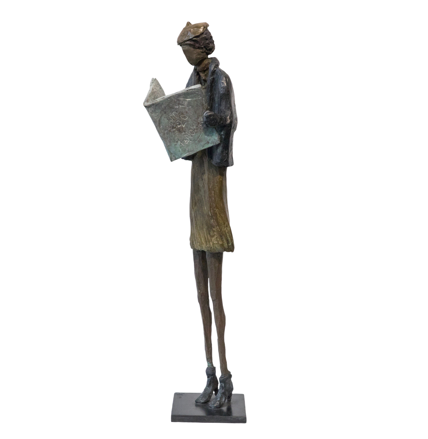 La Lectrice Manoyan Nathalie Olivier Sculpture for sale