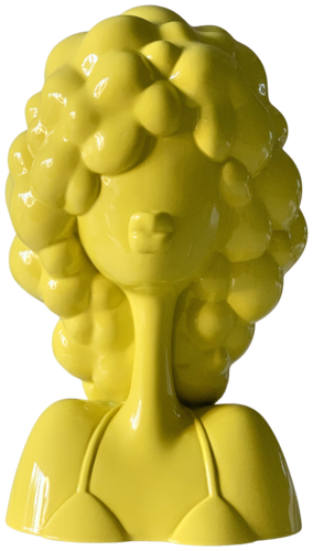 Clementine jaune by Caroline Montigneaux, Sculpture for Sale on Select