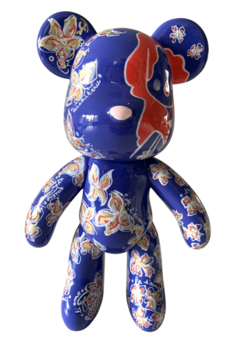 Marcel Flora Blue by Caroline Montigneaux, Sculpture for Sale on Select