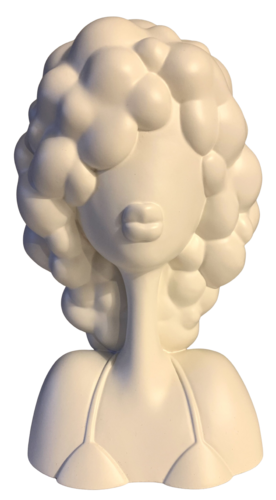 Clementine cream by Caroline Montigneaux, Sculpture for Sale on Select
