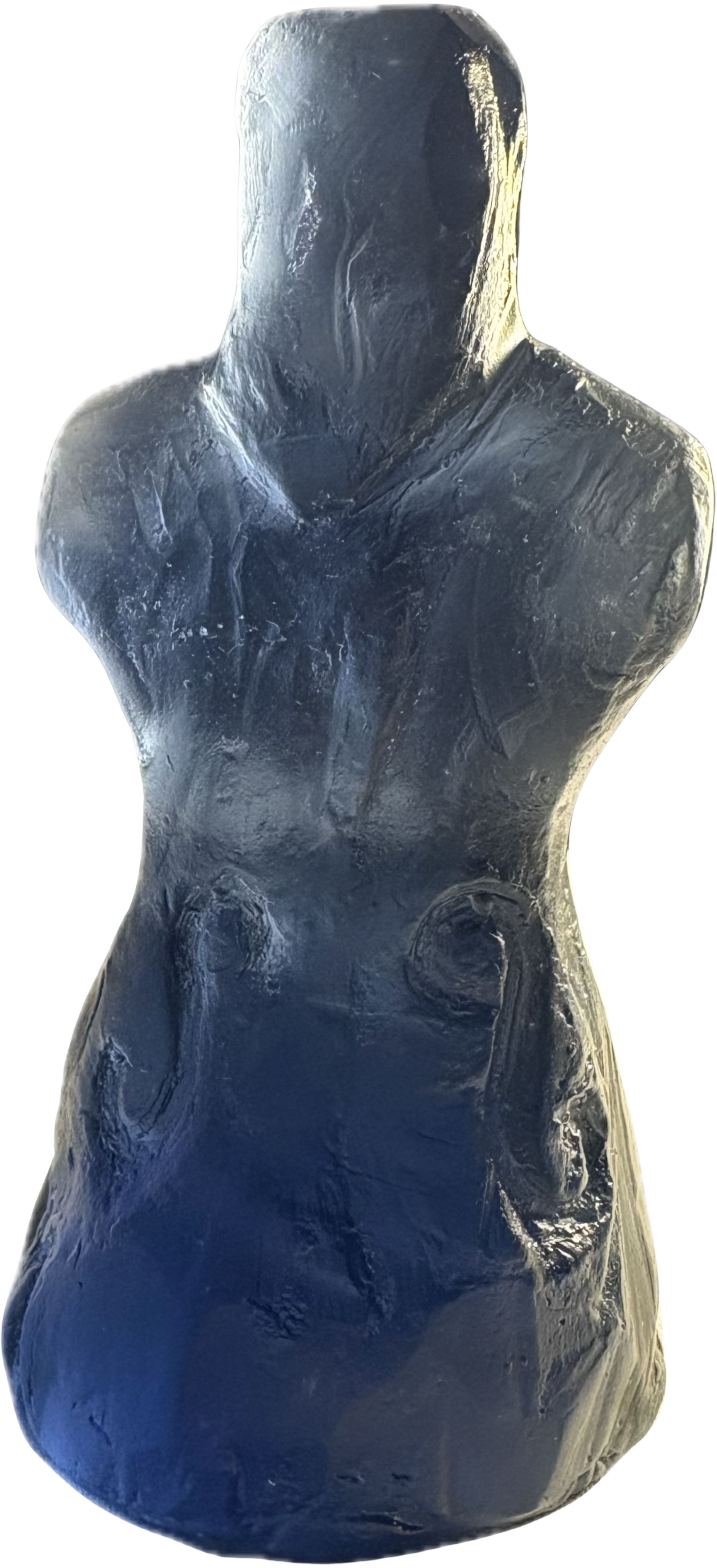 Femme violoncelle en verre