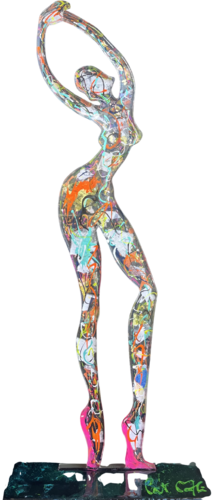 DANSEUSE EN S 1M by PatMoli, Sculpture for Sale on Select