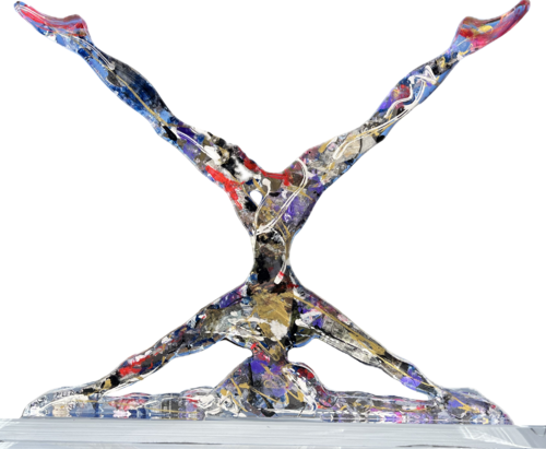 JAMBES DEPLOYEES VERS L'INFINI by PatMoli, Sculpture for Sale on Select
