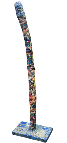 Arbre tube en équilibre Y by PatMoli, Sculpture for Sale on Select
