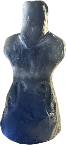 Femme violoncelle en verre by PatMoli, Sculpture for Sale on Select
