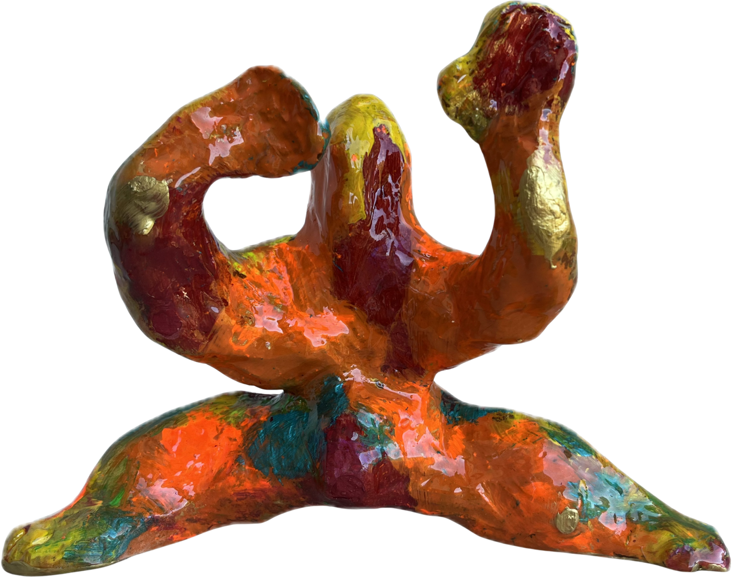 Prédateur en couleurs PatMoli Sculpture for sale