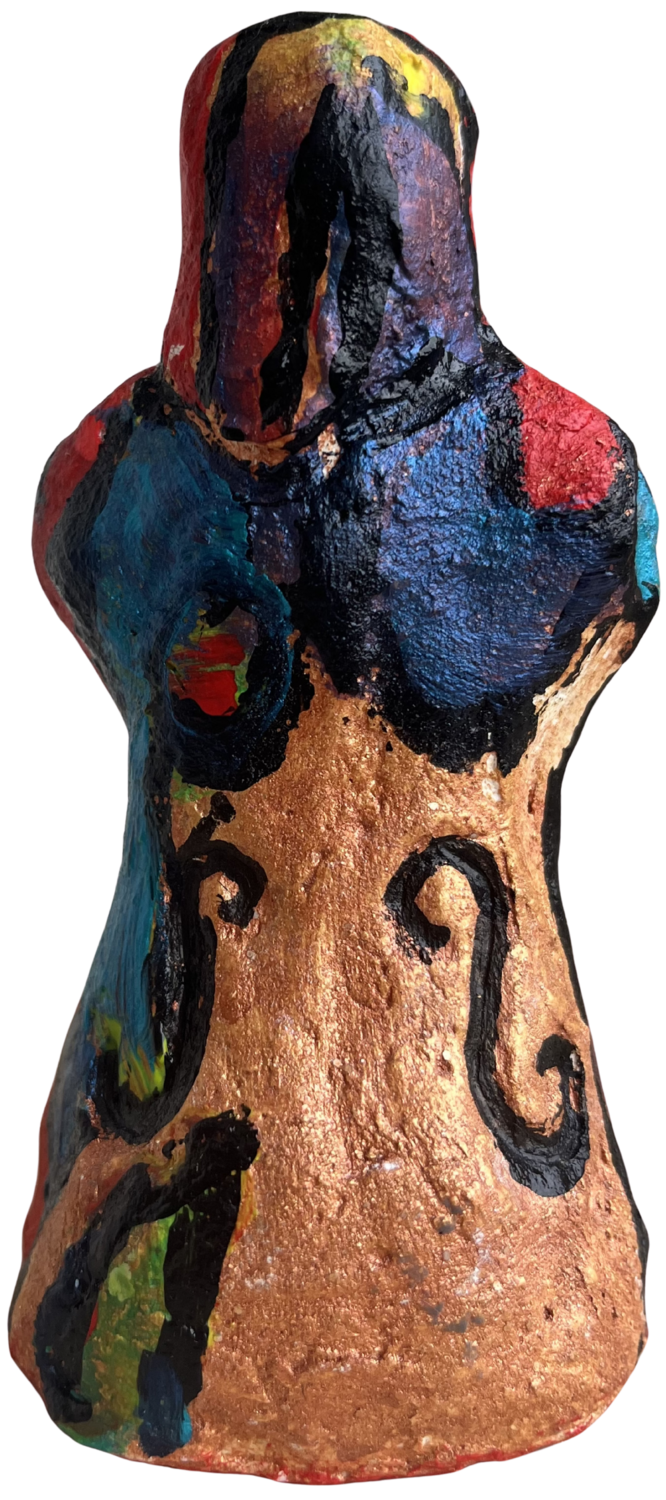 Chant vibratoire PatMoli Sculpture for sale