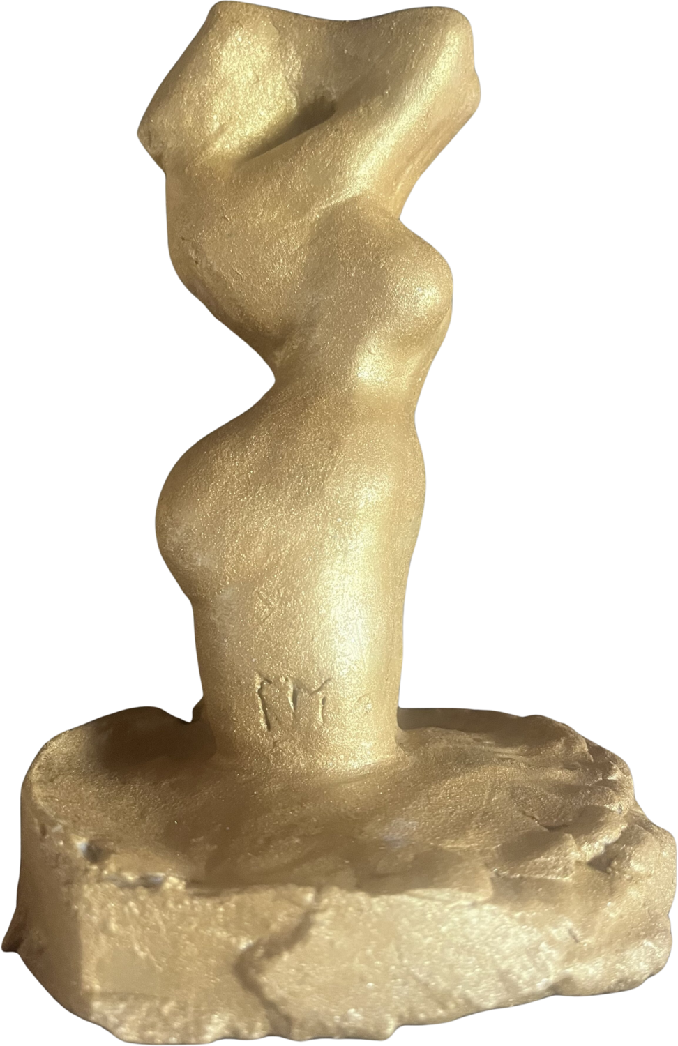 La. prière en or PatMoli Sculpture for sale