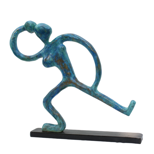 Lancer du poids  (n° 364) by Didier Fournier, Sculpture for Sale on Select
