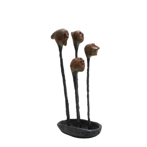 Migrants  (n° 371) by Didier Fournier, Sculpture for Sale on Select
