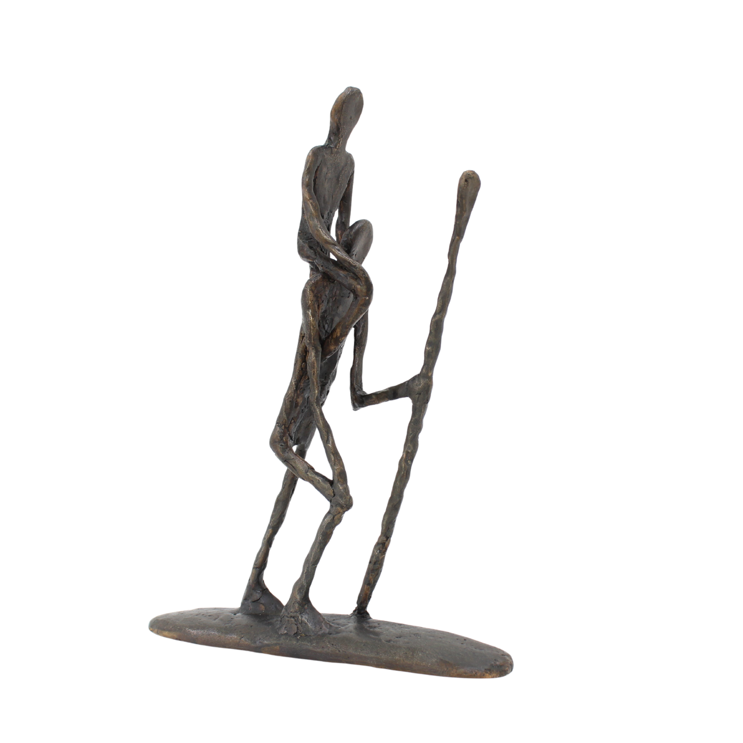 L’homme et l’enfant (n° 378) Didier Fournier Sculpture for sale