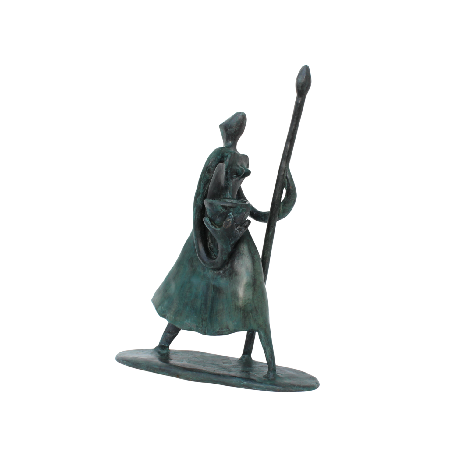 Bergère   (n° 388) Didier Fournier Sculpture for sale