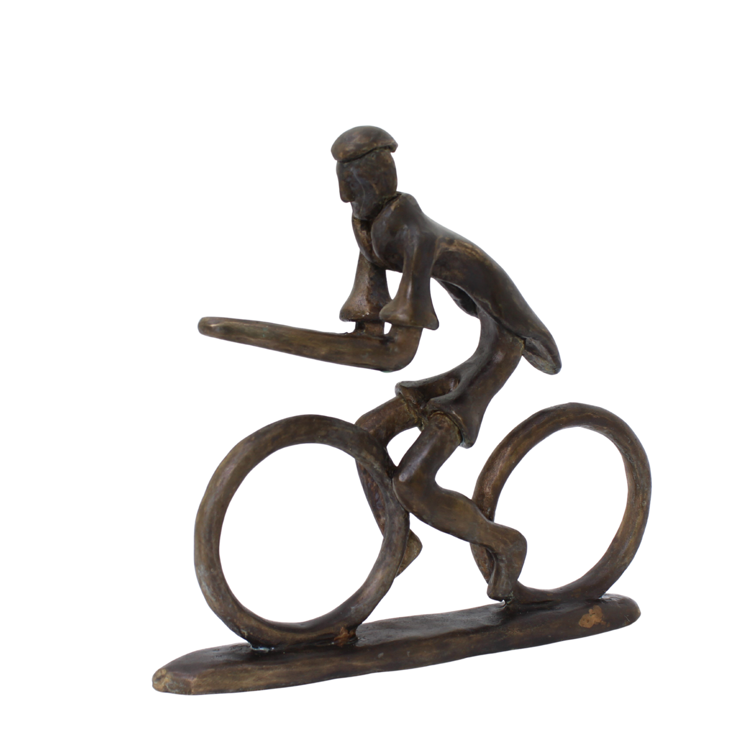 Cycliste (n° 413) Didier Fournier Sculpture for sale