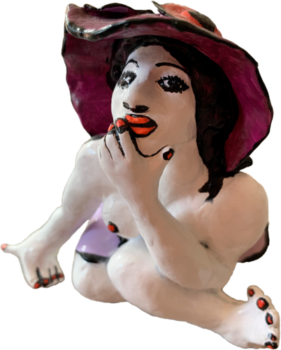 Poppy Lady by Anouck Jourdaa, Sculpture for Sale on Select