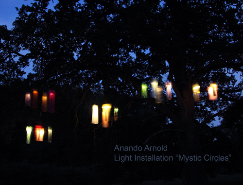 Installation "Mystic Circles" by Anando Arnold, Sculpture for Sale on Select