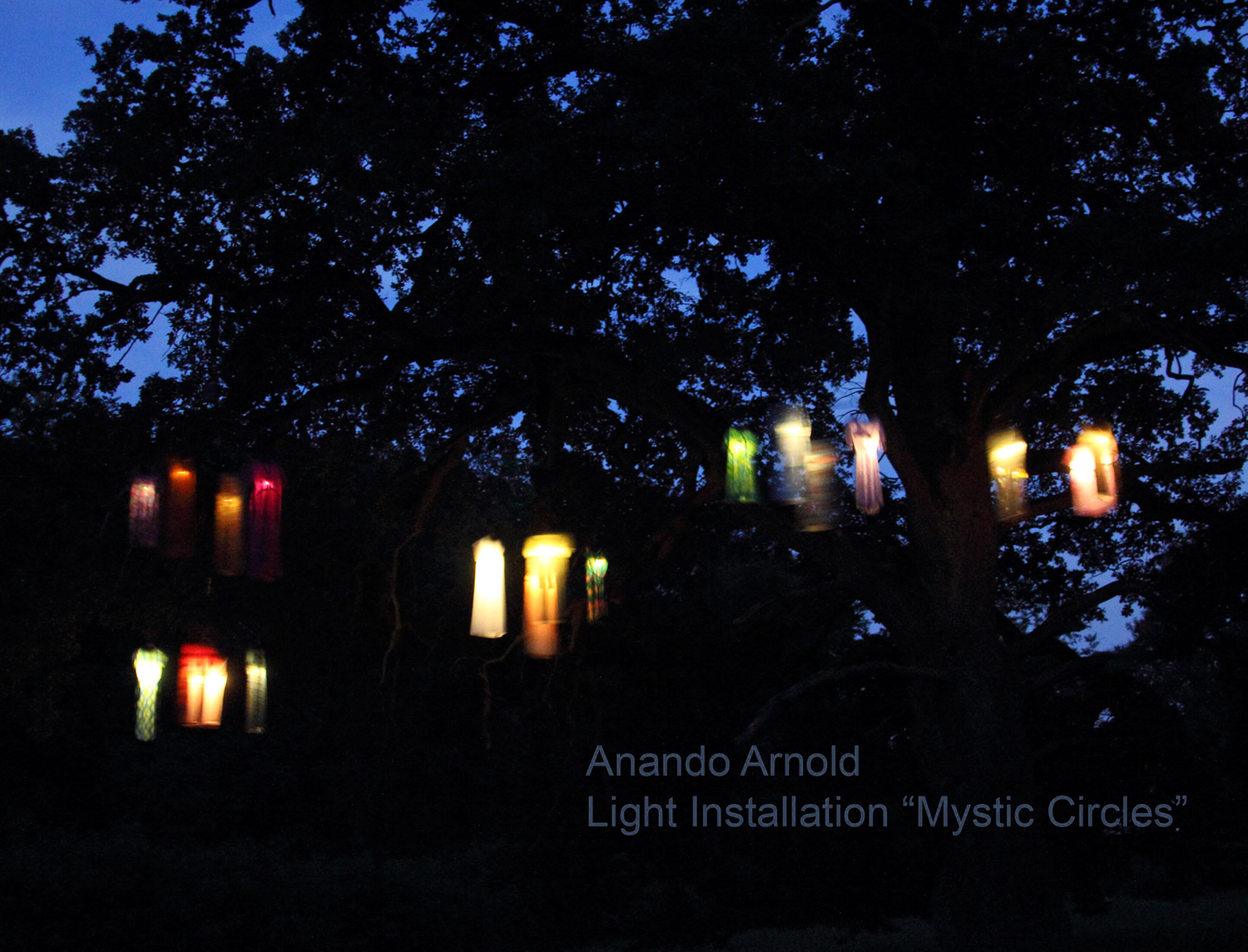 Installation "Mystic Circles" Anando Arnold Sculpture for sale