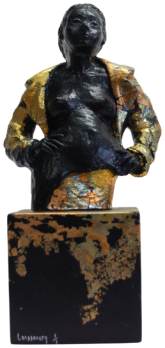 Femme libérée 5 by Michèle Loussouarn, Sculpture for Sale on Select