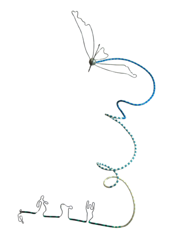 Un oiseau s'envole by Michèle Loussouarn, Sculpture for Sale on Select
