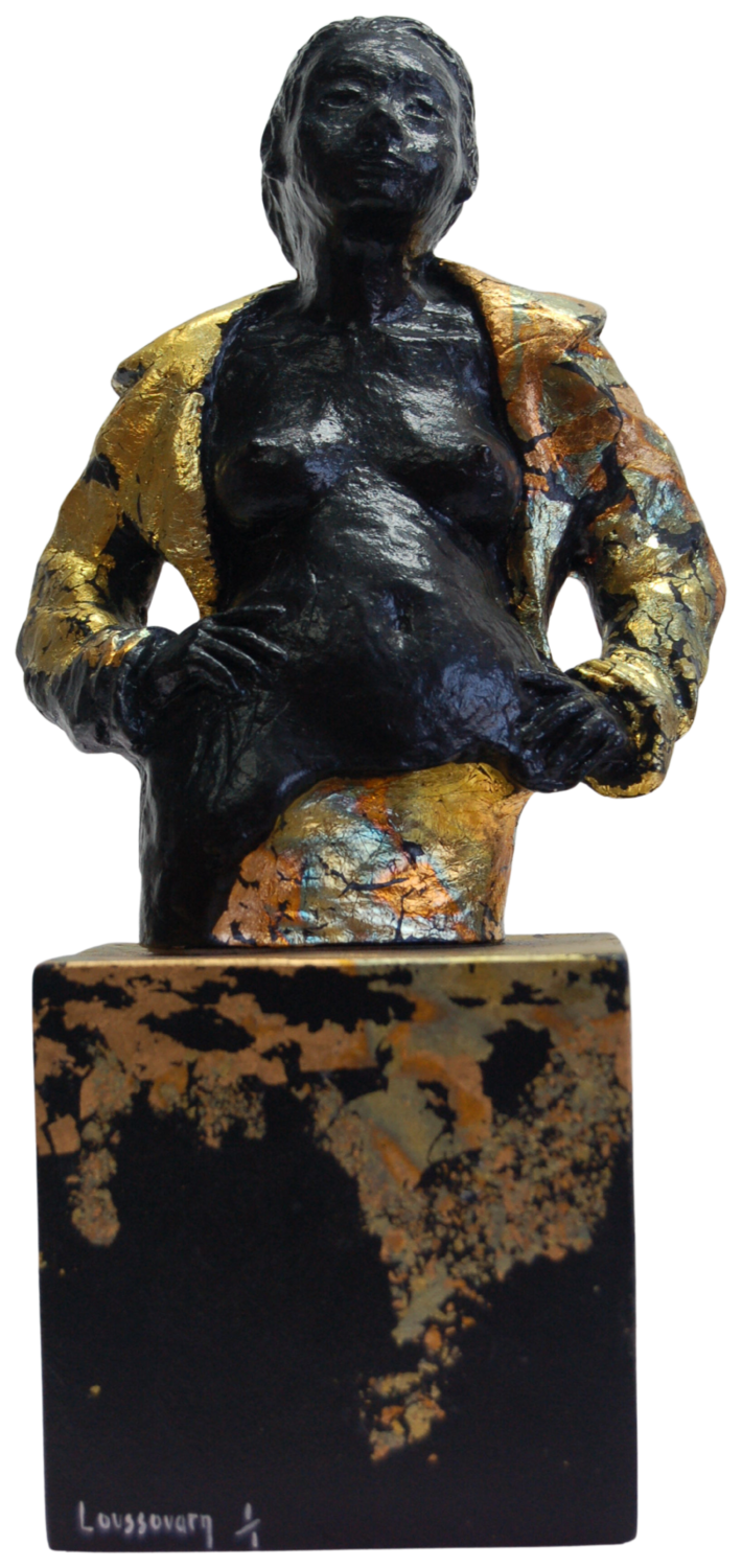 Femme libérée 5 Michèle Loussouarn Sculpture for sale