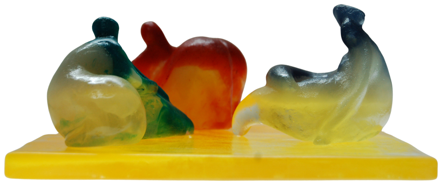Trois personnages voluptueux Michèle Loussouarn Sculpture for sale