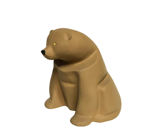 Orso giallo by Daniele Nannini, Sculpture for Sale on Select