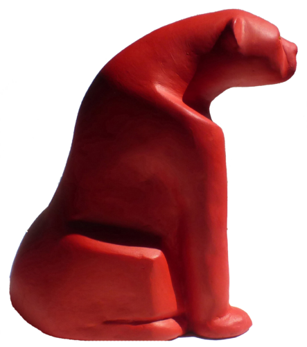 Red Panther by Daniele Nannini, Sculpture for Sale on Select