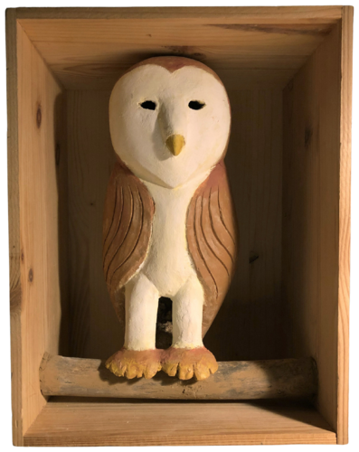 Barbagianni / Barn owl by Daniele Nannini, Sculpture for Sale on Select