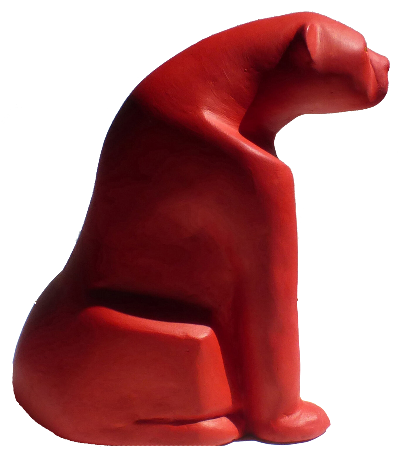Red Panther Daniele Nannini Sculpture for sale