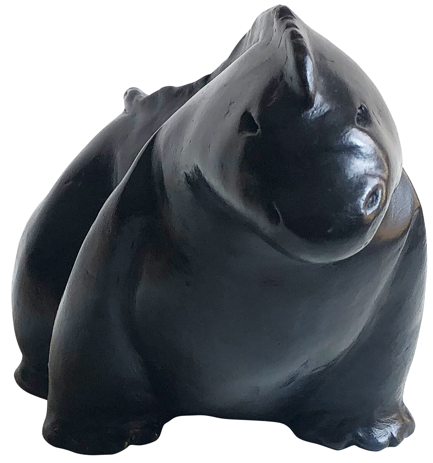 Black Iguana Daniele Nannini Sculpture for sale