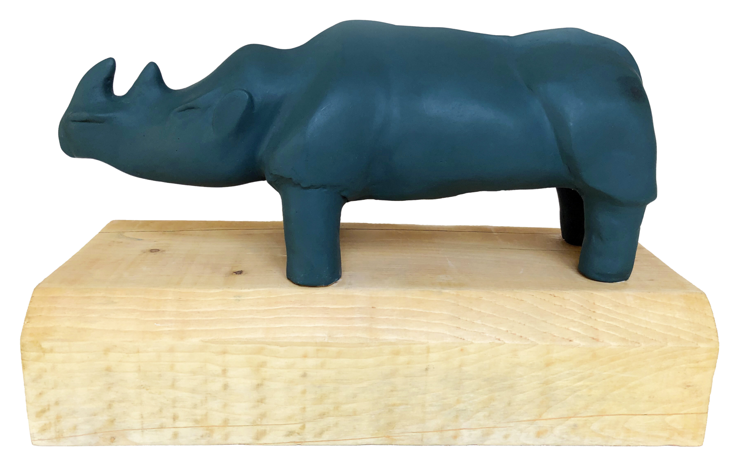 Rinoceronte preistorico Daniele Nannini Sculpture for sale