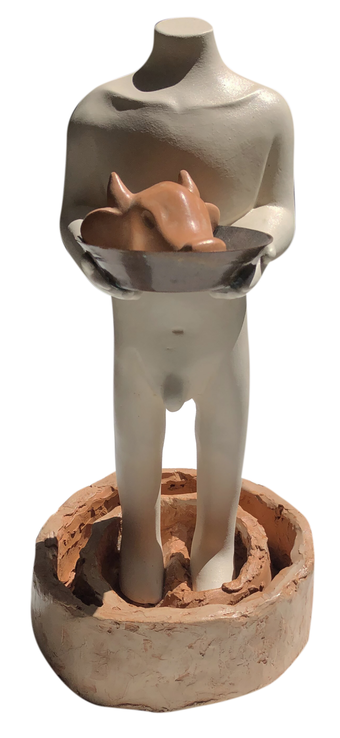 Il Minotauro Daniele Nannini Sculpture for sale