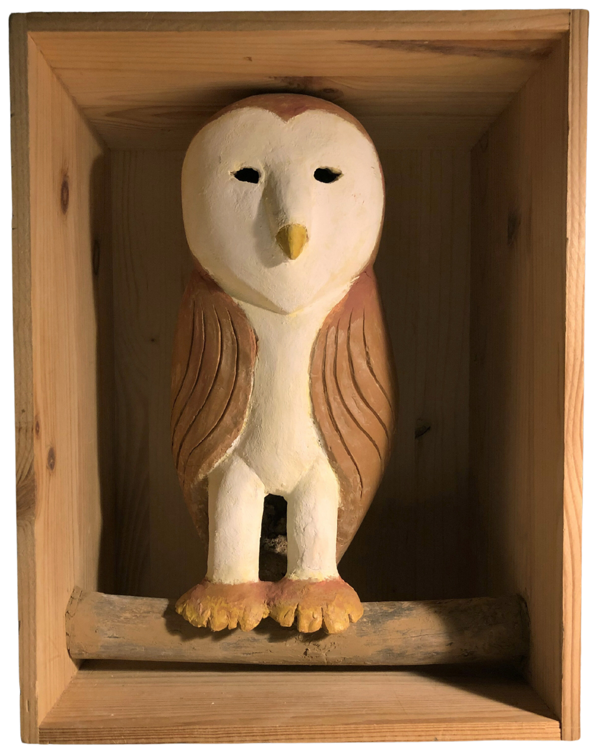 Barbagianni / Barn owl Daniele Nannini Sculpture for sale