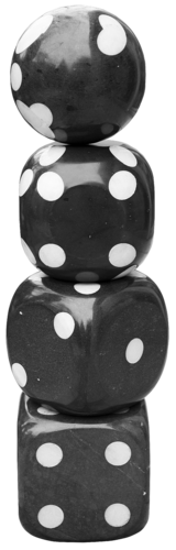 Dices by Bertalan Andrasfalvy, Sculpture for Sale on Select