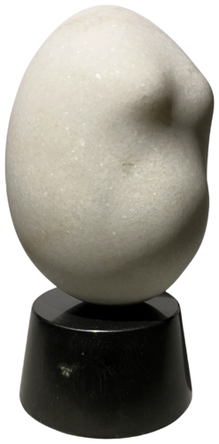 Fertility (Pregnant egg) by Bertalan Andrasfalvy, Sculpture for Sale on Select