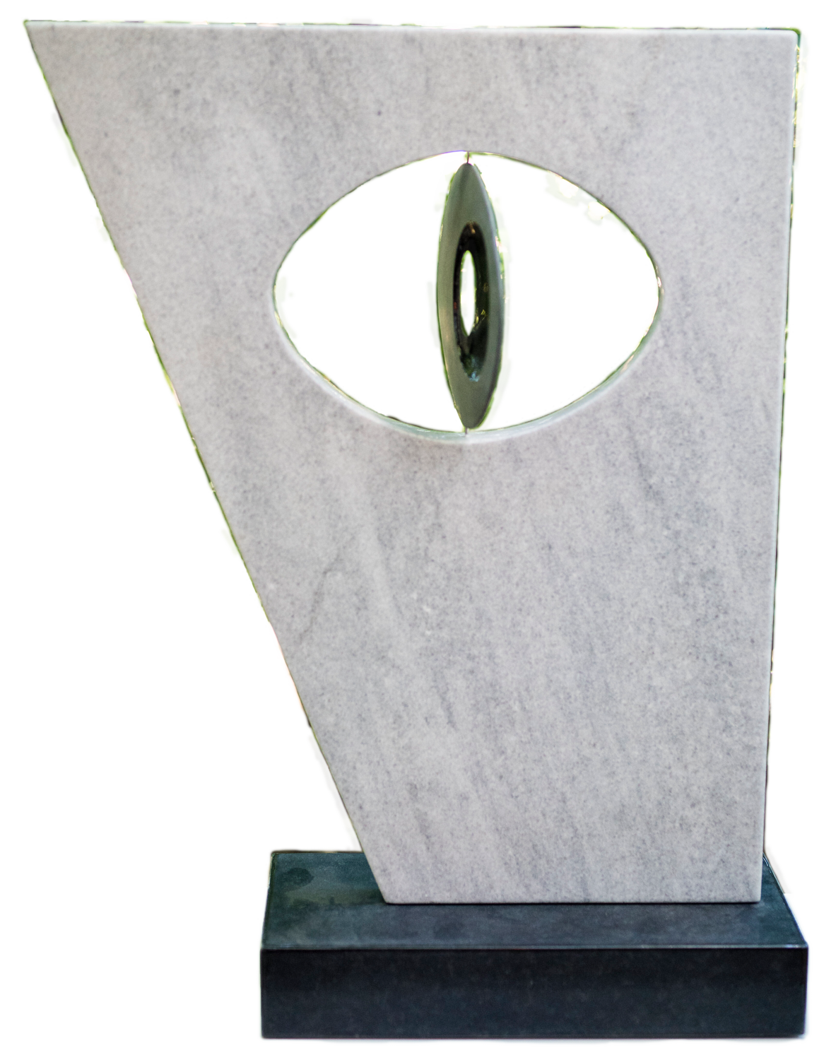 Face with goggle-eyed Bertalan Andrasfalvy Sculpture for sale