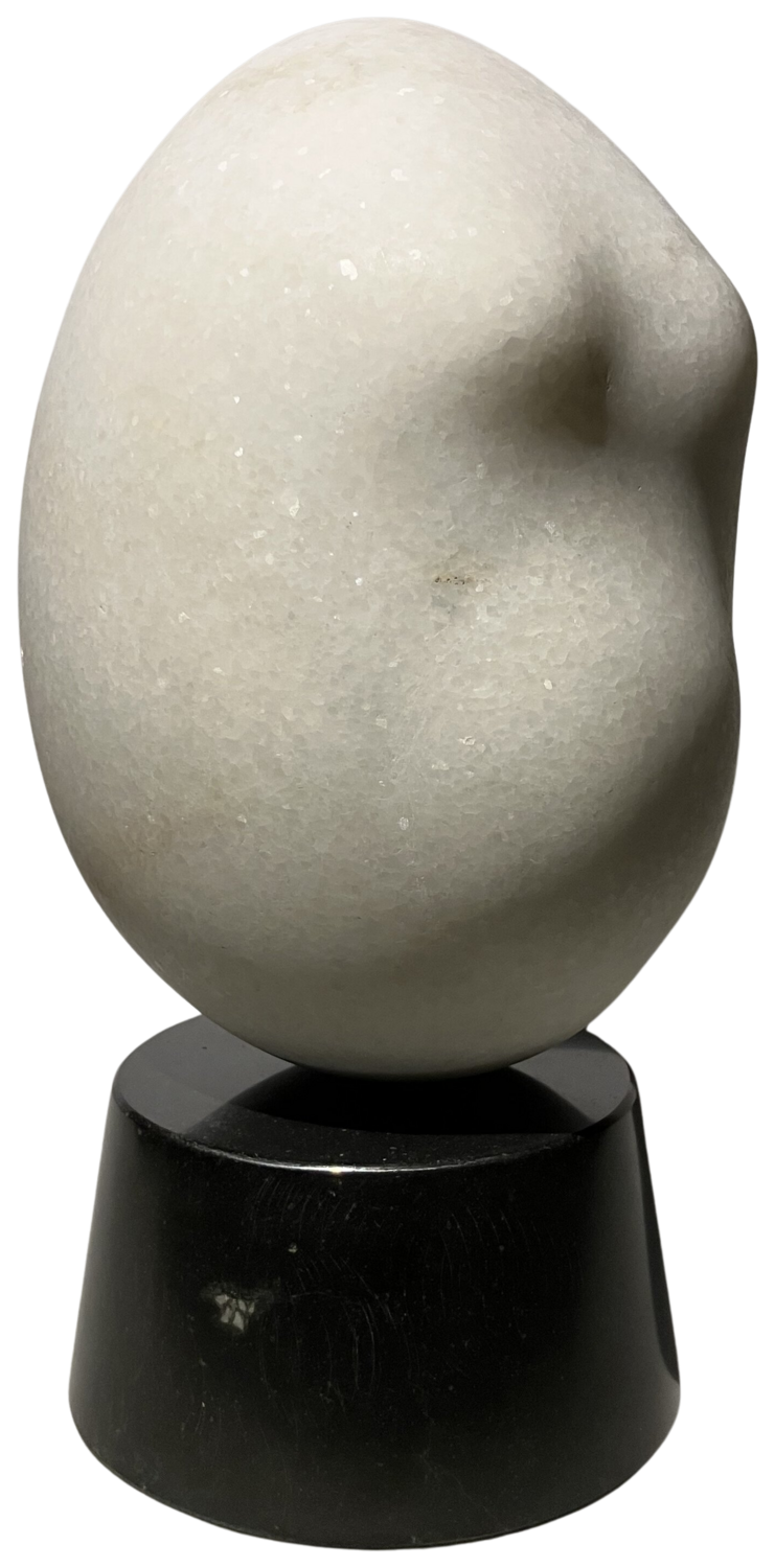 Fertility (Pregnant egg) Bertalan Andrasfalvy Sculpture for sale
