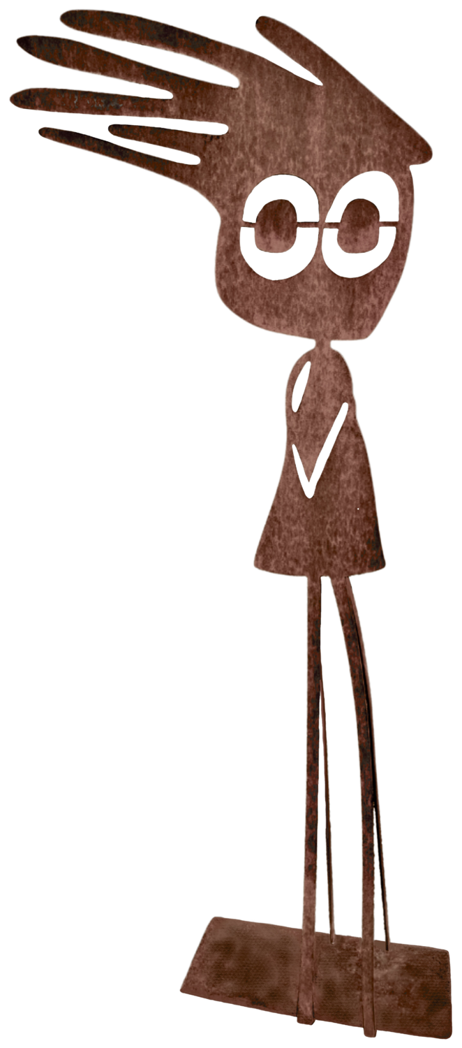 Posso venire anche io? 4/9 Alessandra Zini Sculpture for sale
