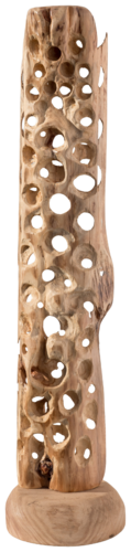 Blasenfeld trifft Wannenfeld- Zeder- 110x28x28 cm by Olli Marschall, Sculpture for Sale on Select