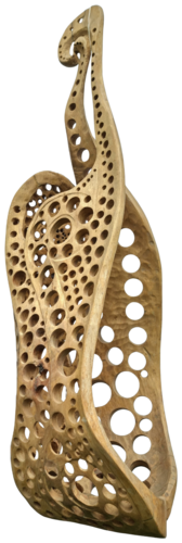 Halssteg mit perforierten Bauchteil by Olli Marschall, Sculpture for Sale on Select
