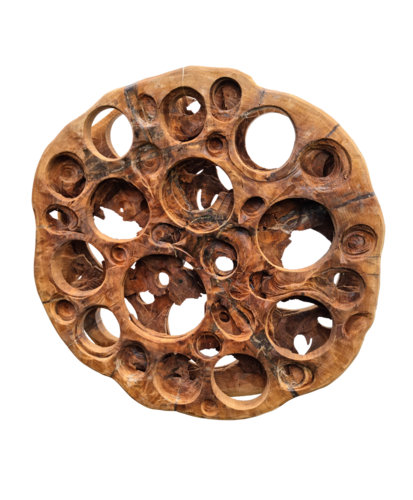 Vielschichtige Schwarznussscheibe by Olli Marschall, Sculpture for Sale on Select