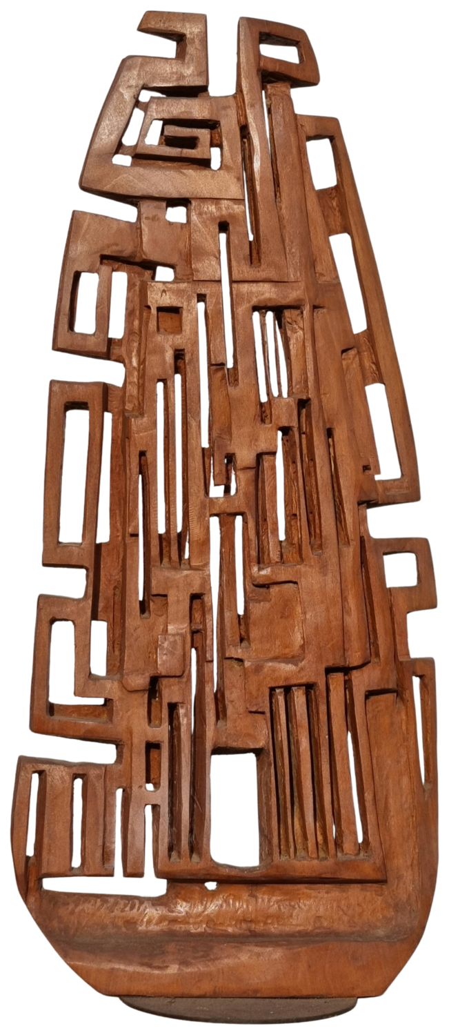 Bälkchenlabyrinth Olli Marschall Sculpture for sale