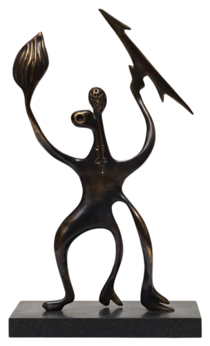 Porphet of Hunting by Tadas Gutauskas, Sculpture for Sale on Select