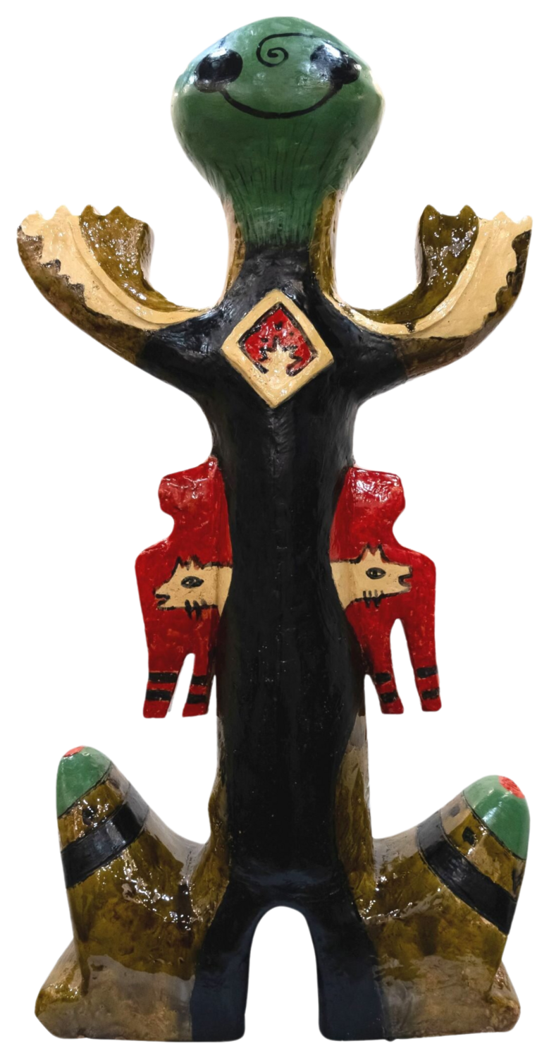 Forest Guard Tadas Gutauskas Sculpture for sale