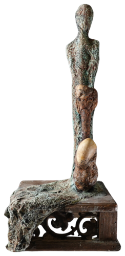 Skulptur 345 291310 2024 by Christa Riemann, Sculpture for Sale on Select