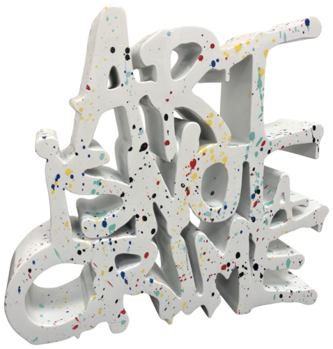ART IS NOT A CRIME 1/1 by N NATHAN, Sculpture for Sale on Select