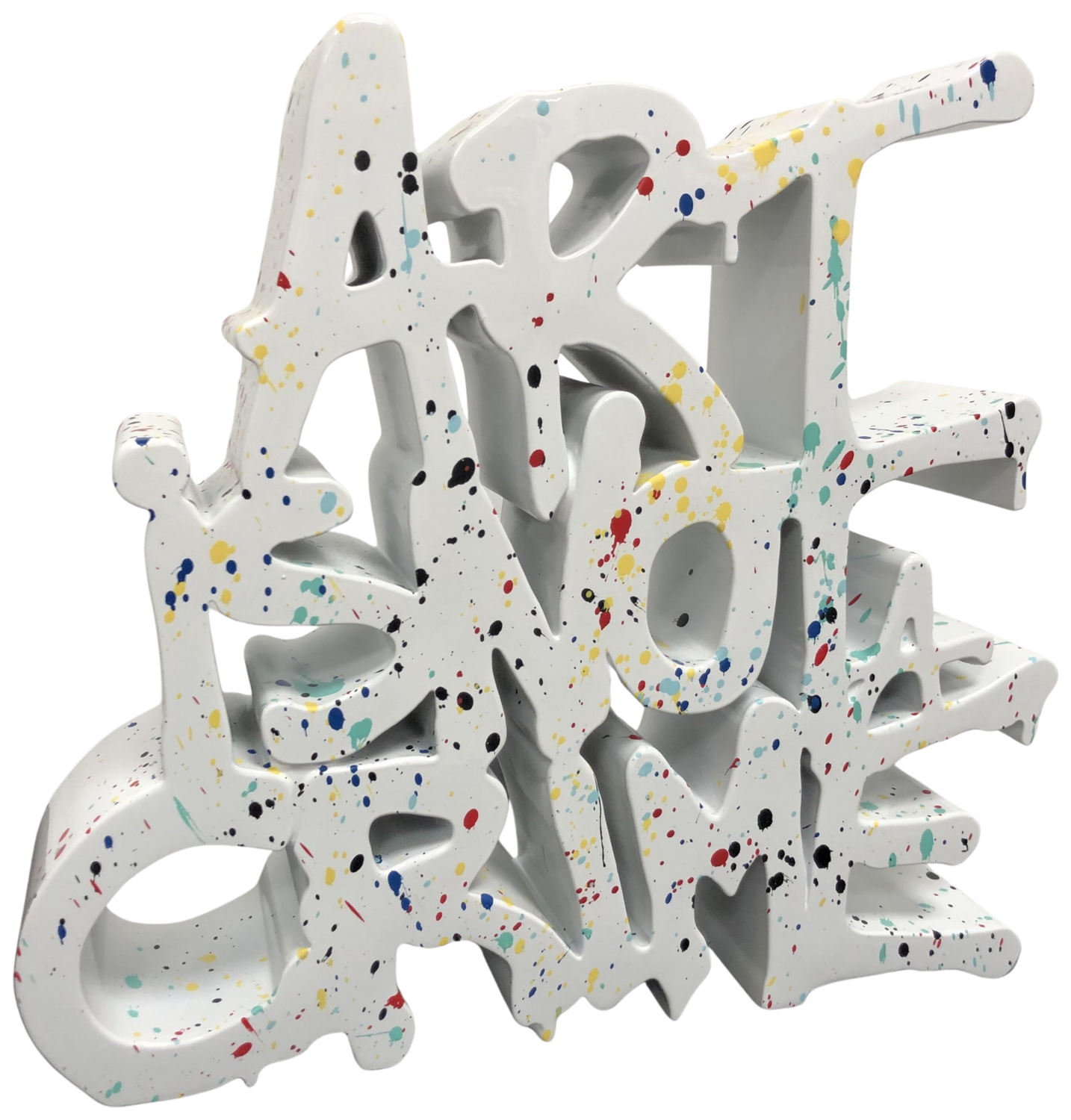 ART IS NOT A CRIME 1/1 N NATHAN Sculpture for sale